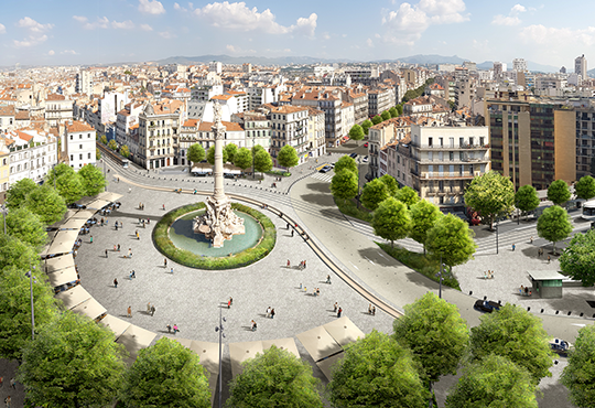 Place Catsellane © NOSTRAM - STOA - MAMP