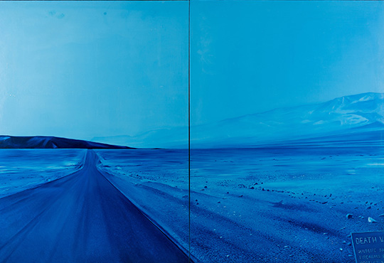 Jacques MONORY - Death Valley n°1, 1974 - Photo Augustin de Valence