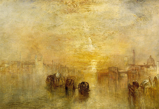 Joseph Turner, Going to the Ball (San Martino), exhibited 1846. Huile sur toile, 61,6 × 92,4 cm. Photo © Tate