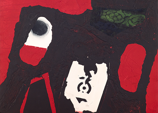 Antoni Clavé, Motllo blanc, 1971. Carborundum en couleurs et gaufrage, 78 x 56,8 cm, BnF, Estampes et photographie. © ADAGP, Paris, 2018 Crédit photo : Marc Domage / Julie Barrau