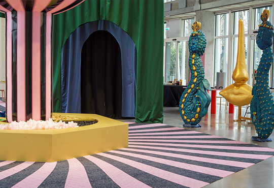 Installation de Marina Dellamore © le19M x Margaux Salarino