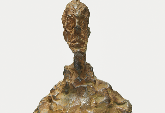 Alberto Giacometti, Buste de Diego, 1954. Bronze, 26,5 x 20 x 11 cm. Collection Fondation Maeght.