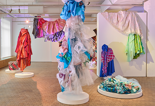 Lise Haller Baggesen, ChromAmour, Vue d’exposition © Le Bicolore – Pierre Antoine