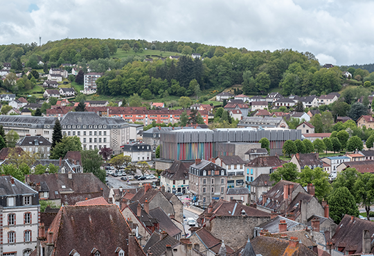 Vue Cité Aubusson © Foehn Photographie