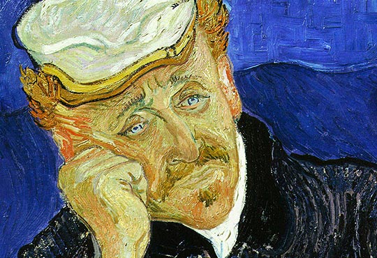 Vincent Van Gogh, Portrait du docteur Paul Gachet, Auvers-sur-Oise, 1890. Huile sur toile,  68 x 57 cm. Paris, Musée d'Orsay.